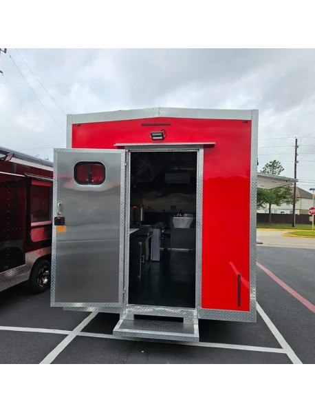 Square food trailer fiberglass 11.5 feet