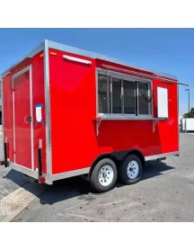 Square food trailer fiberglass 11.5 feet