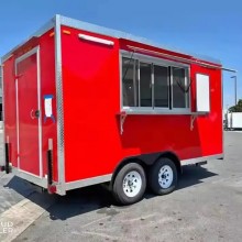 Square food trailer fiberglass 11.5 feet