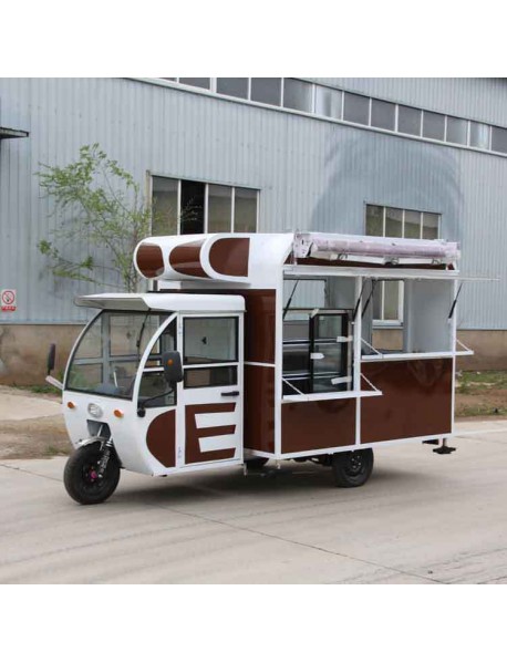 Three wheeled electric dining car 12 feet