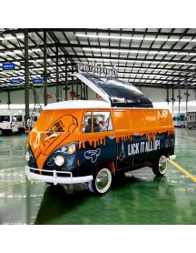 Retro Volkswagen T1 dining car 13.8 feet