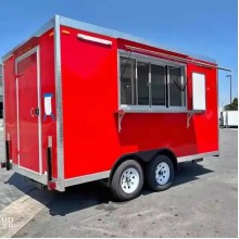 Square food trailer fiberglass 11.5 feet