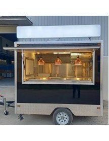 Square trailer food truck 13 feet