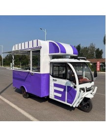 Three wheeled electric dining car 12 feet