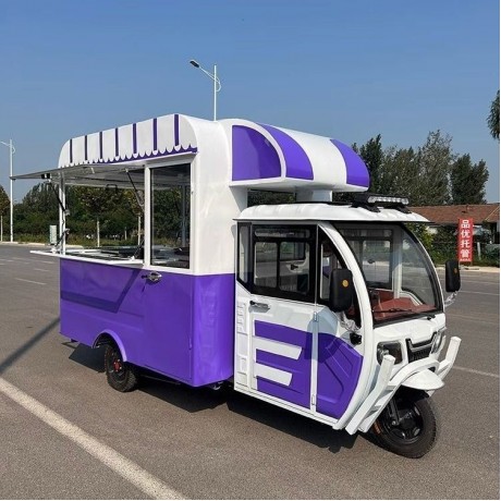 Three wheeled electric dining car 12 feet