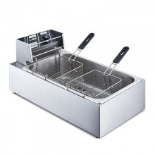 Gas Deep fryer (3 baskets) 6L+6L+6L