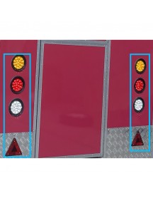 Width indicator light Height indicator light Taillight