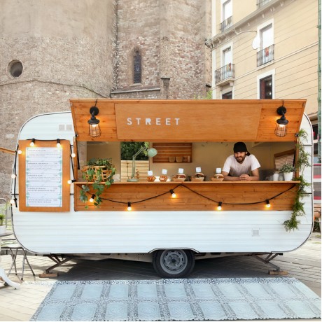 Vintage coffee trailer 11.5 feet