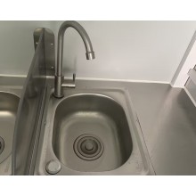 Single sink plus faucet