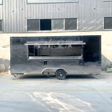 Stainless Steel Mirror-Finished Square Dining Cart - Commercial Grade