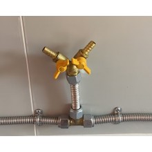 Gas pipes and switches