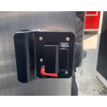 Black lock machine